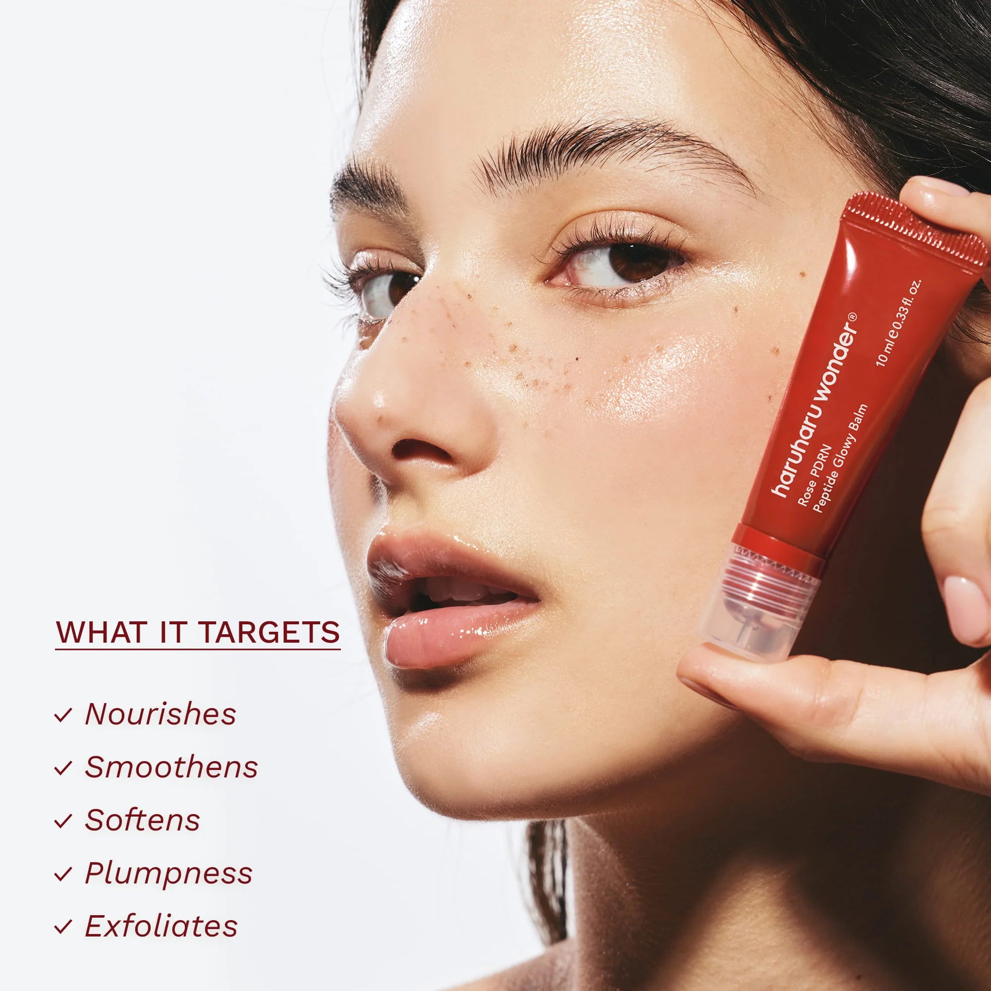 Haruharu Wonder - Rose PDRN Peptide Glowy balm (10ml)