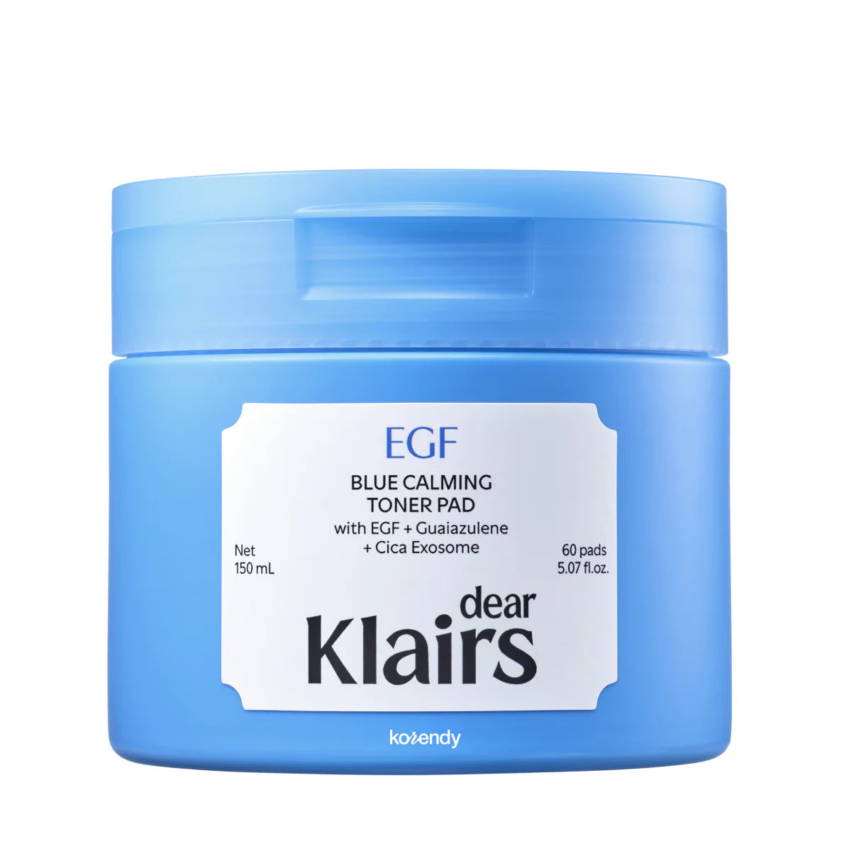 Dear, Klairs - EGF Blue Calming Toner Pad (60 pads)