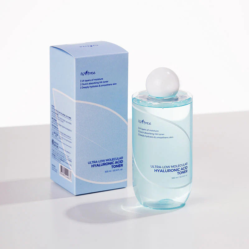 [ISNTREE] ULTRA-LOW MOLECULAR HYALURONIC ACID TONER (300ml)
