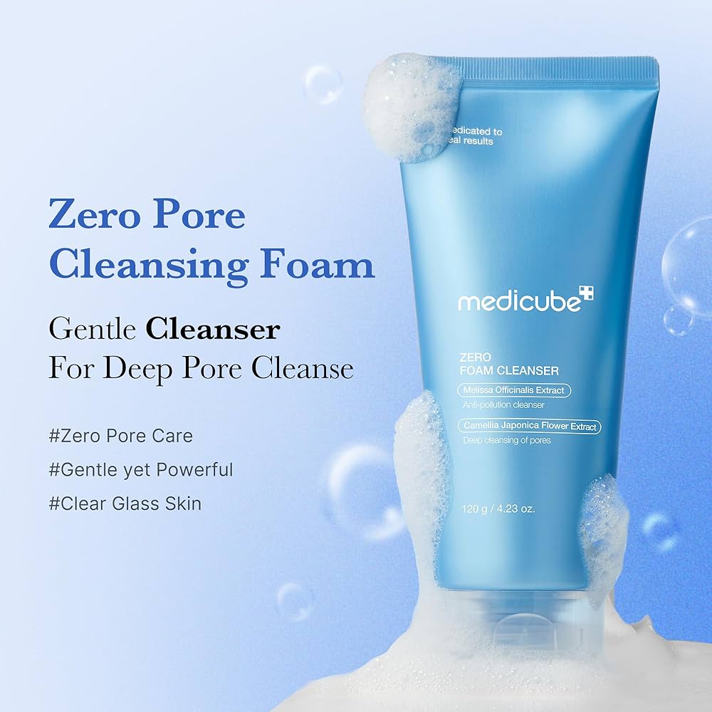 [MEDICUBE] ZERO FOAM CLEANSER (120g)