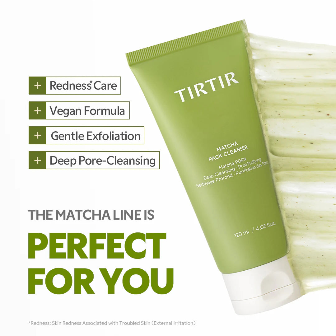 TIRTIR - Matcha Pack Cleanser (120ml)