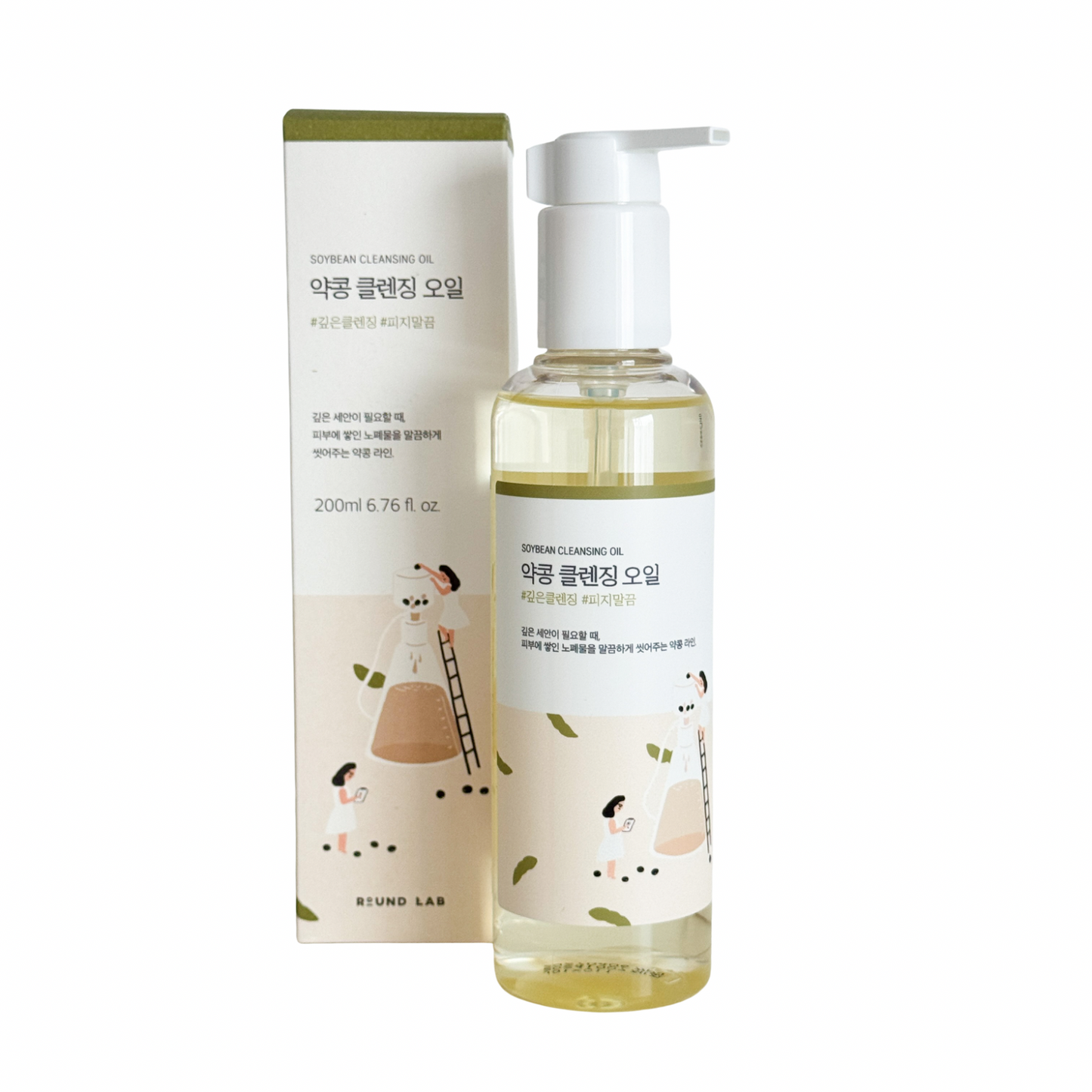 ROUND LAB - Soybean Cleansing Oil (200ml)