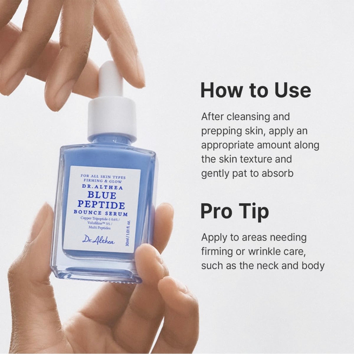 Dr. Althea - Blue Peptide Bounce Serum (30ml)