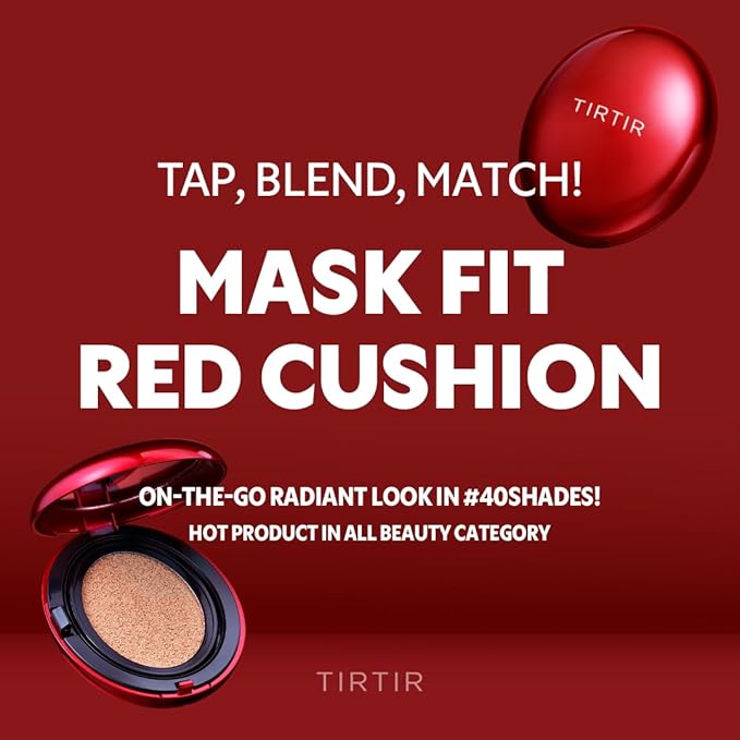 [TIRTIR] MASK FIT RED CUSHION FOUNDATION (40 colours)