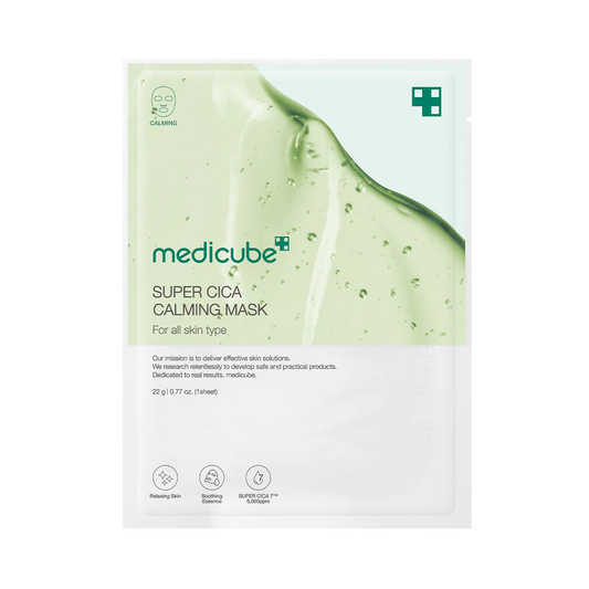 [MEDICUBE] SUPER CICA CALMING MASK