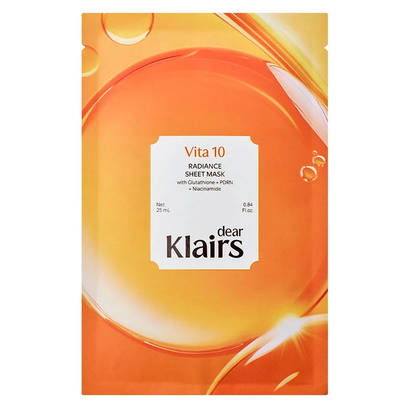 Dear, Klairs - Vita 10 Radiance Sheet Mask (1pc)
