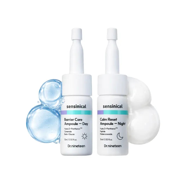 Dr.nineteen - Sensinical Day & Night Ampoule Set (15ml x 2pcs)