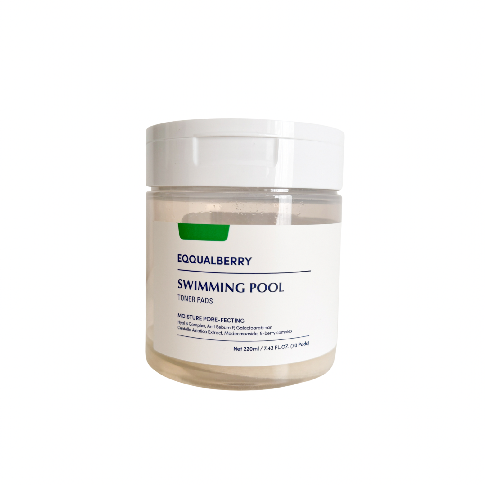 EQQUALBERRY - Swimming Pool Toner Pads (70 pads)