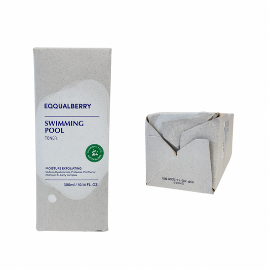 (Damaged box) [EQQUALBERRY] SWIMMING POOL DAILY FACIAL TONER (300ml)