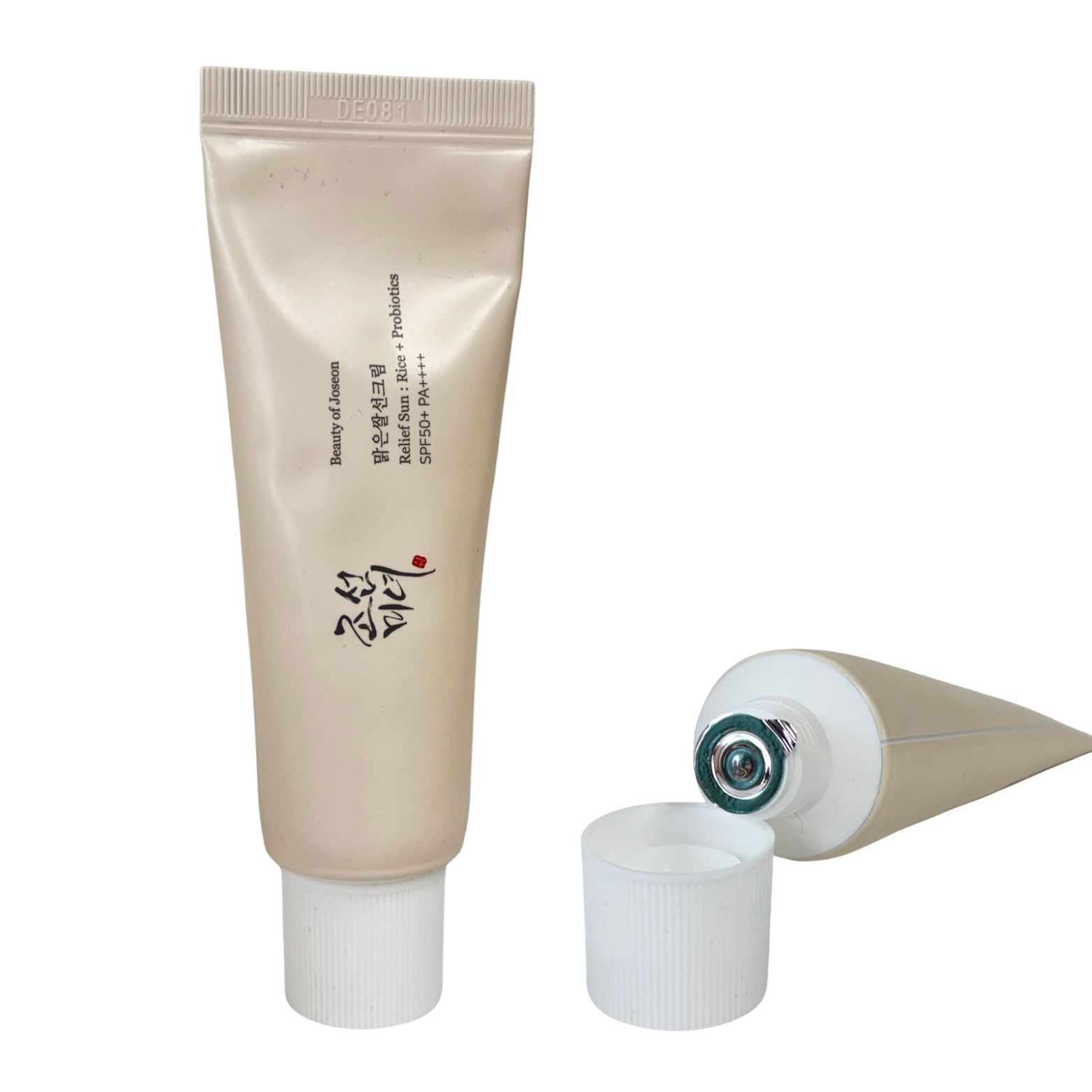 (No box) [BEAUTY OF JOSEON] RELIEF SUN: RICE + PROBIOTICS (50ML)