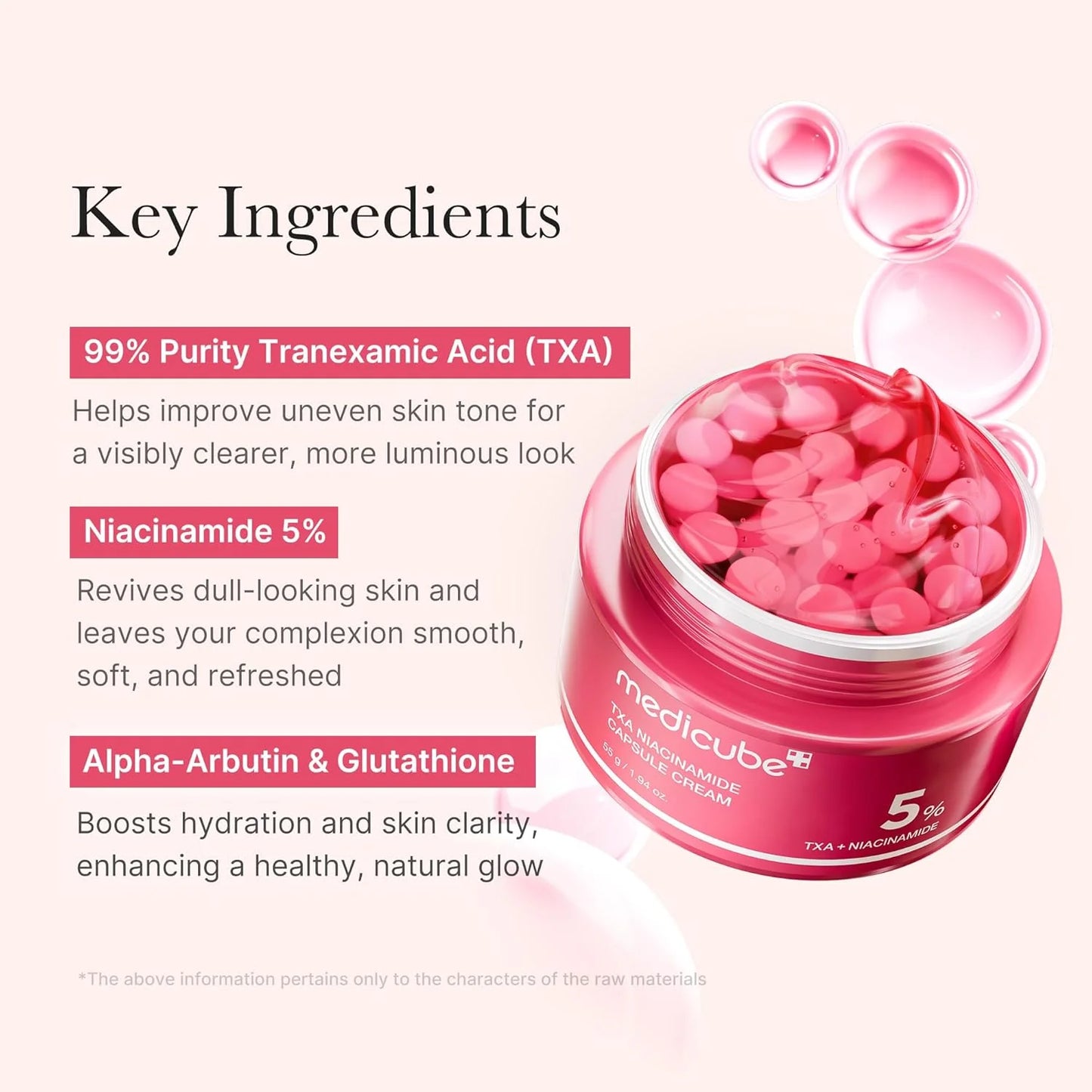 [MEDICUBE] TXA NIACINAMIDE CAPSULE CREAM (55g)