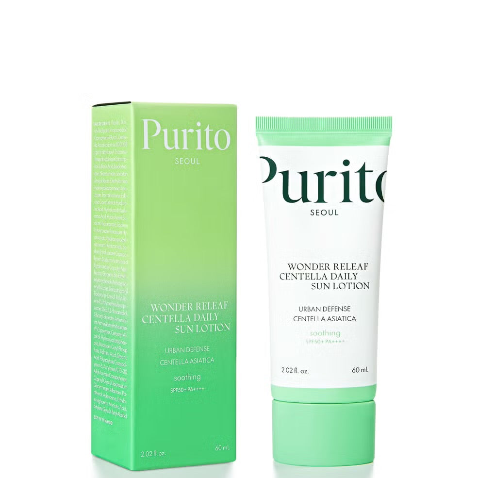 [PURITO SEOUL] WONDER RELEAF CENTELLA DAILY SUN LOTION (60ml)