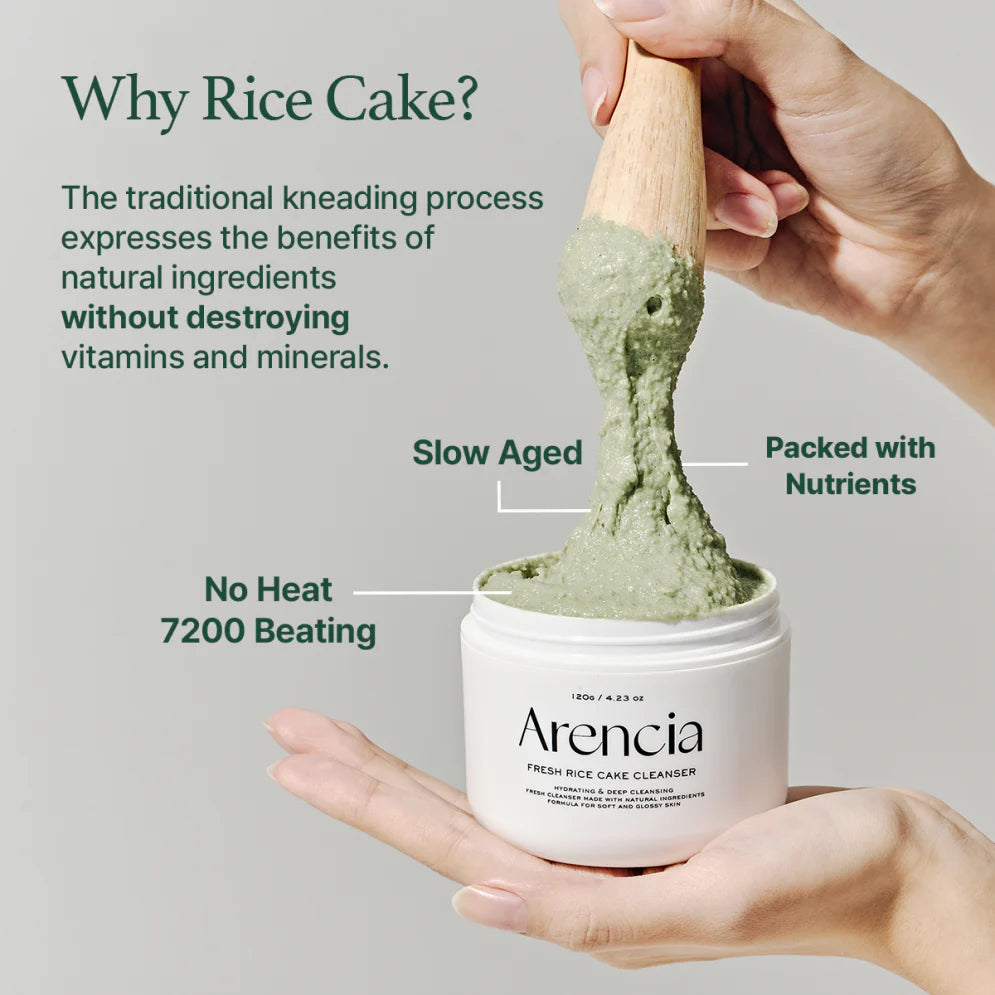 [ARENCIA] FRESH GREEN RICE MOCHI CLEANSER (120g)
