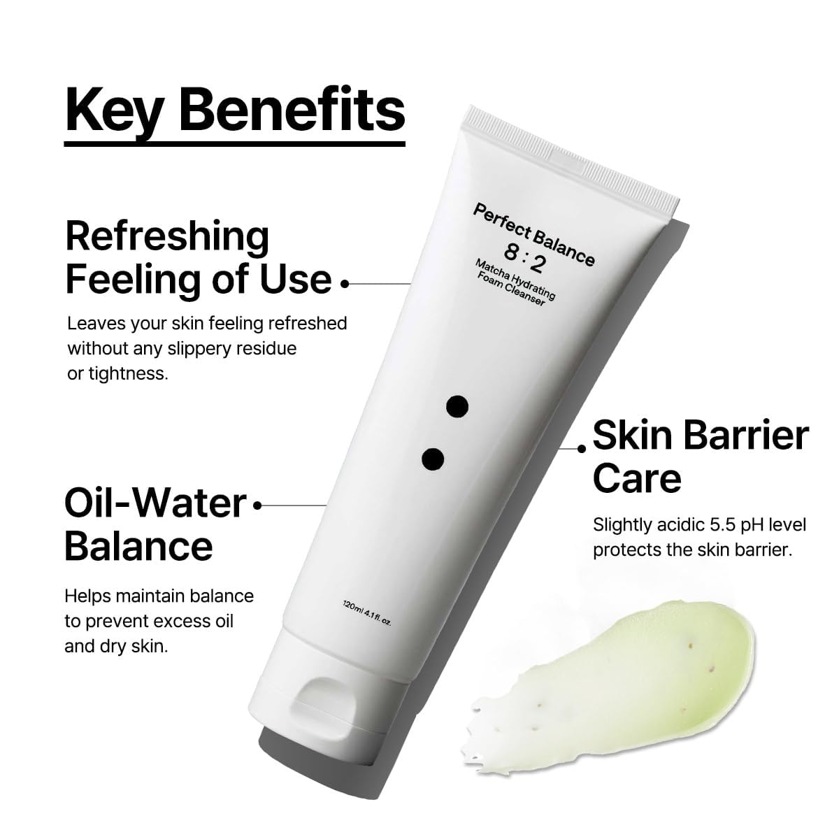 B:Lab - Matcha Hydrating Foam Cleanser (120ml)