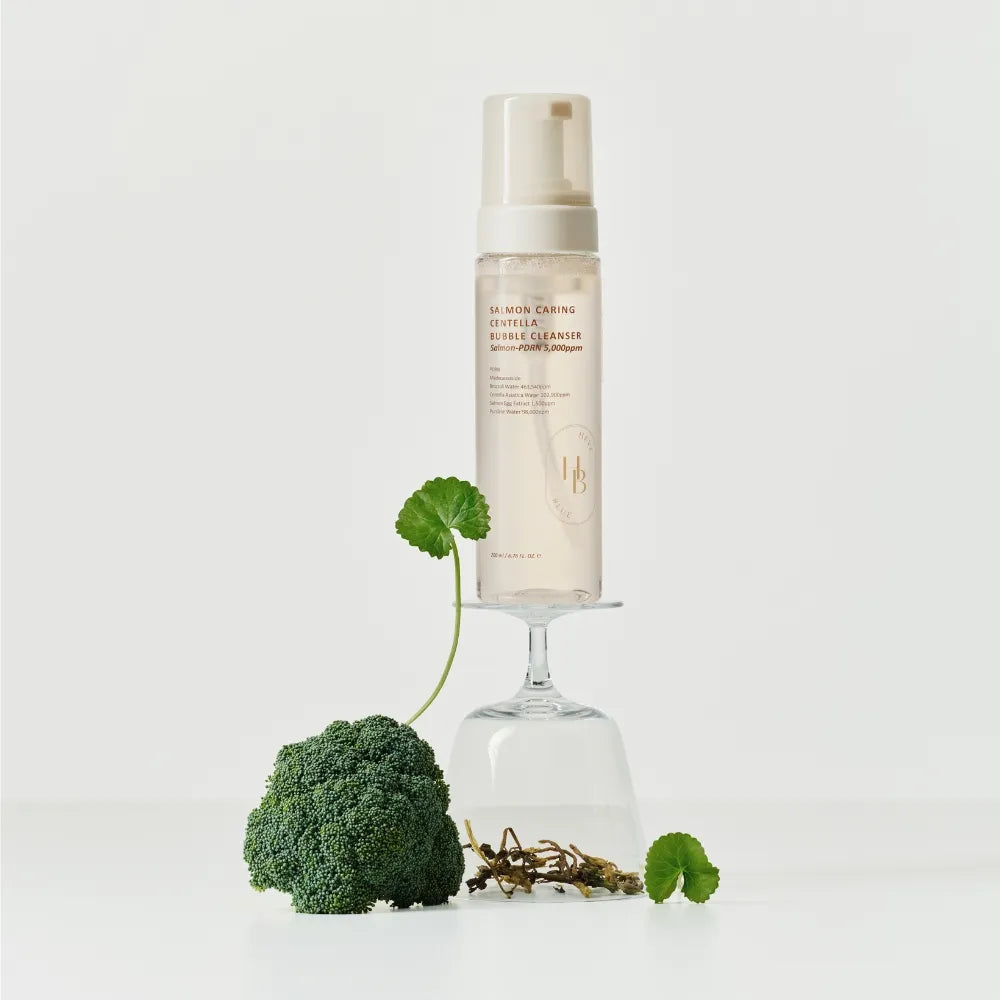 HEVEBLUE - Salmon Caring Centella Bubble Cleanser (200ml)