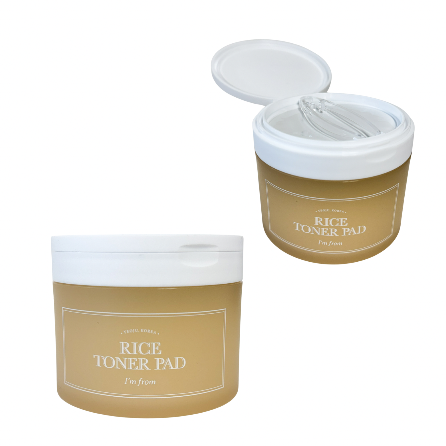 (No box) [I’M FROM] RICE TONER PAD (60 pads)