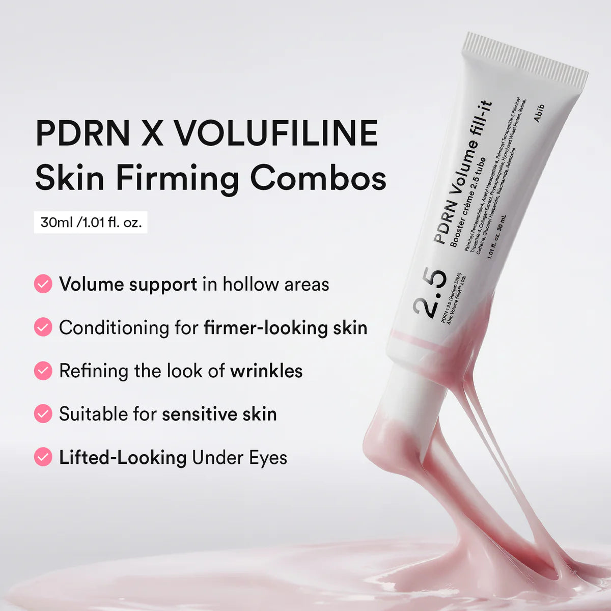 Abib - PDRN Volume Fill-it Booster Crème 2.5 Tube (30ml)