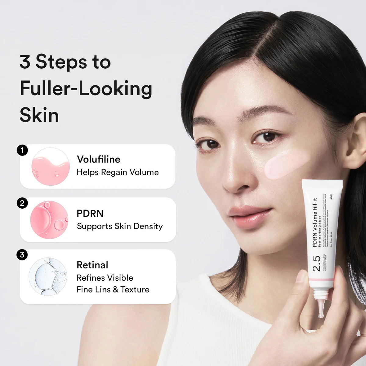 Abib - PDRN Volume Fill-it Booster Crème 2.5 Tube (30ml)