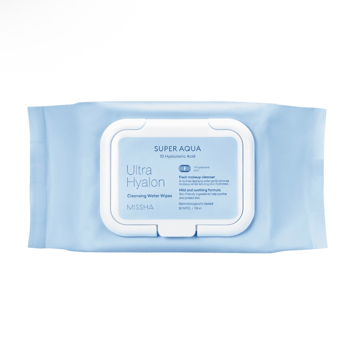 MISSHA - Super Aqua Ultra Hyalron Cleansing Water Wipes (30 wipes)