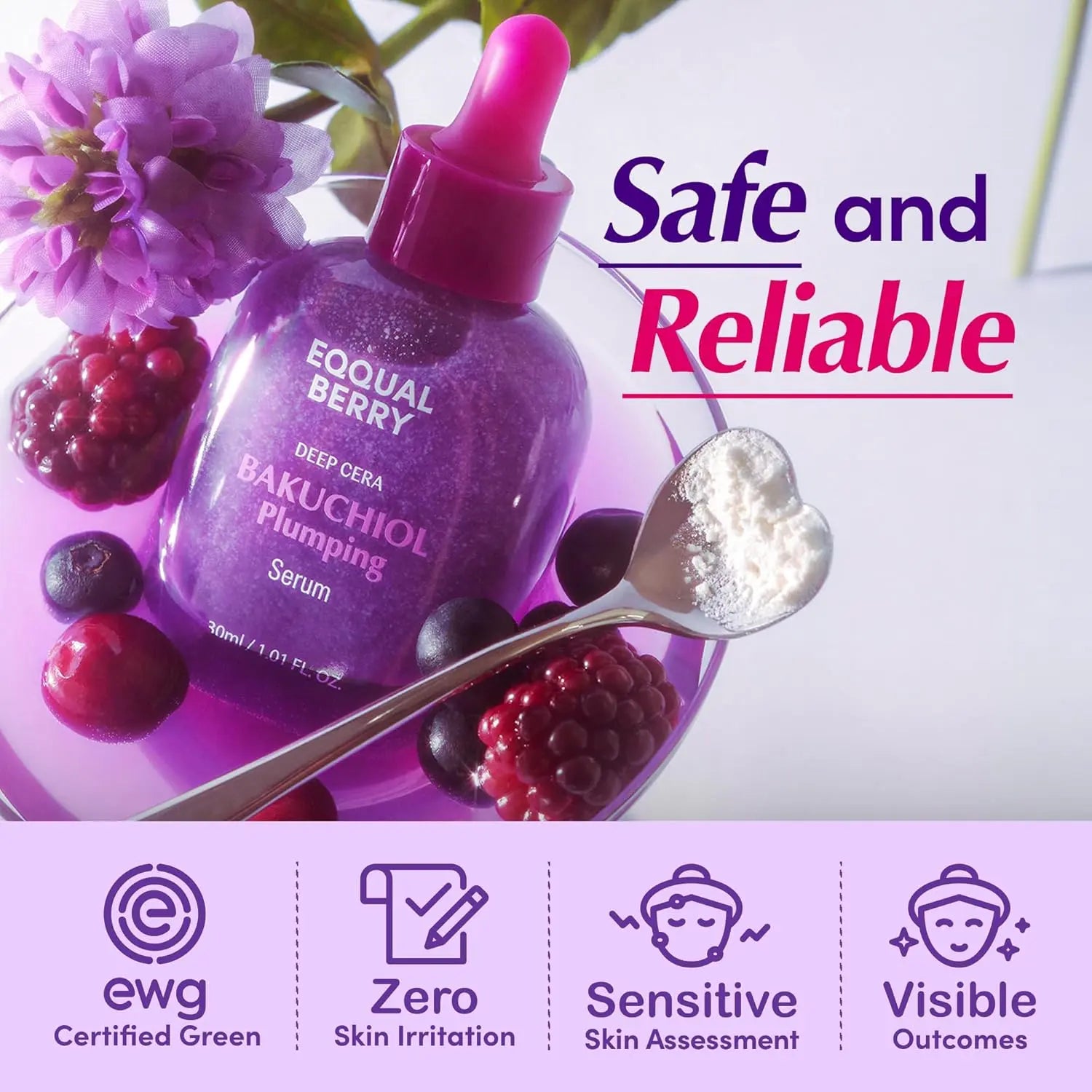 [EQQUALBERRY] BAKUCHIOL PLUMPING SERUM (30ml)