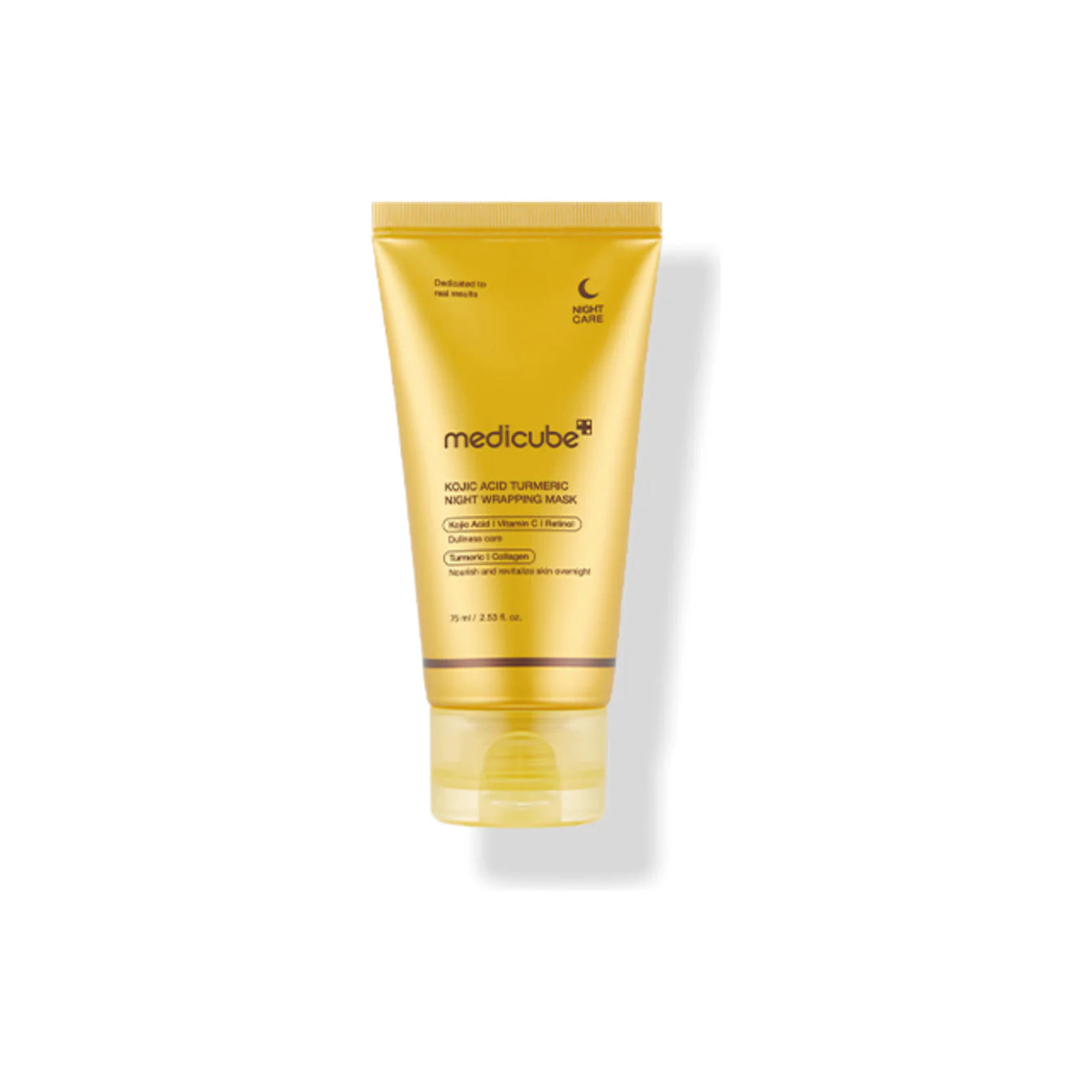 [MEDICUBE] KOJIC ACID TURMERIC NIGHT WRAPPING MASK (75ml)