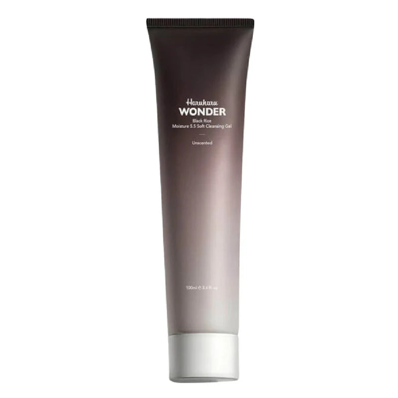 [HARUHARU WONDER] BLACK RICE MOISTURE 5.5 SOFT CLEANSING GEL (100ML)