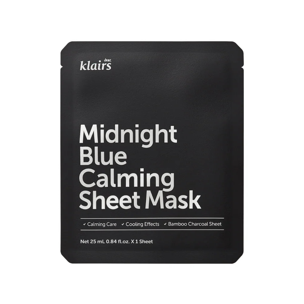 Dear, Klairs - Midnight Blue Calming Sheet Mask (1ea)
