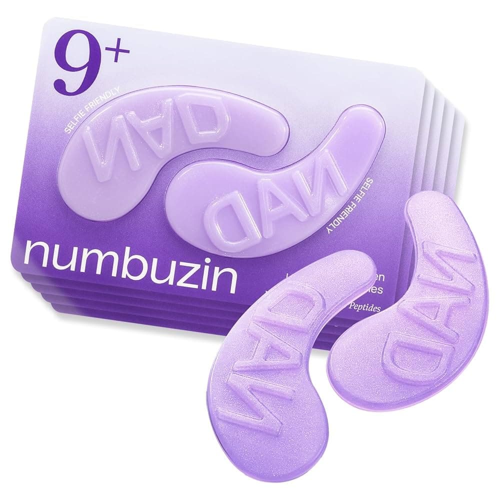 Numbuzin - No.9 NAD+ Collagen Under Eye Patches (5 pairs)
