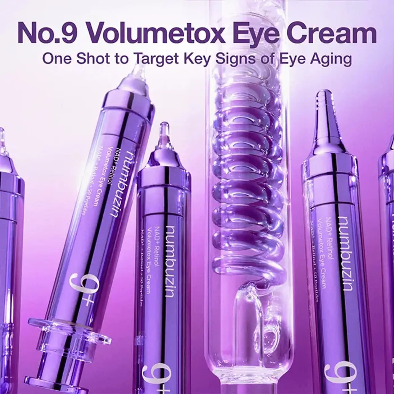 Numbuzin - No.9 NAD Retinol Volumetox Eye Cream (10ml)