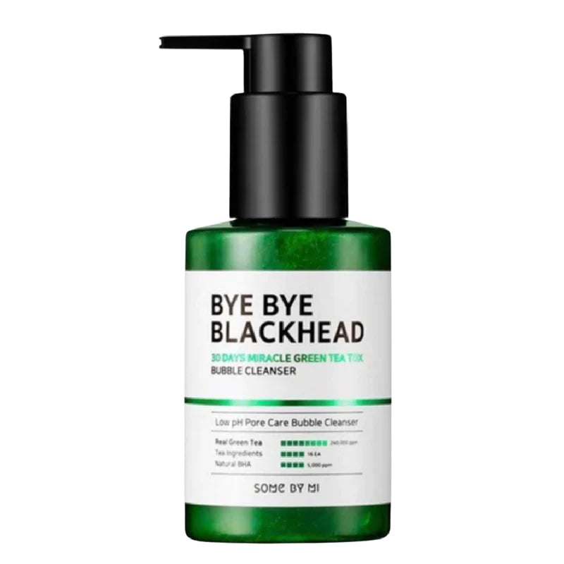 [SOMEBYMI] BYE BYE BLACKHEAD 30 DAYS MIRACLE GREEN TEA TOX BUBBLE CLEANSER (100ML)