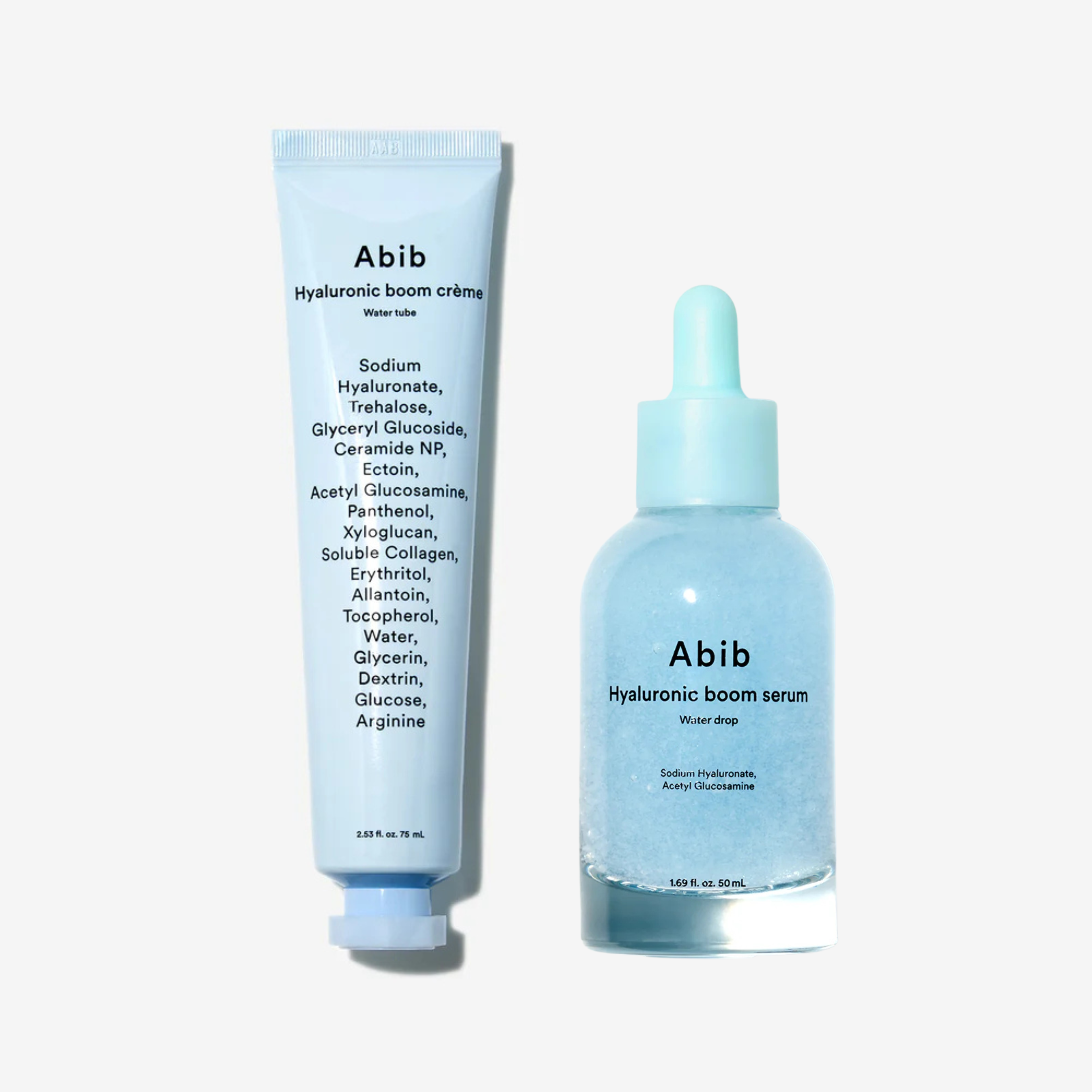 (BUNDLE) Abib - Hyaluronic Boom Crème & Serum
