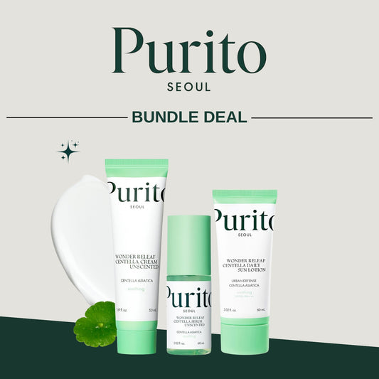 [PURITO SEOUL] WONDER RELEAF *TRIO BUNDLE*