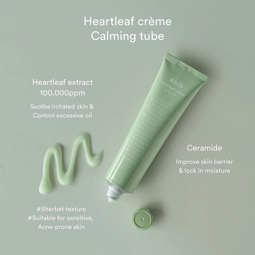 [ABIB] HEARTLEAF CRÈME CALMING TUBE (75ml)