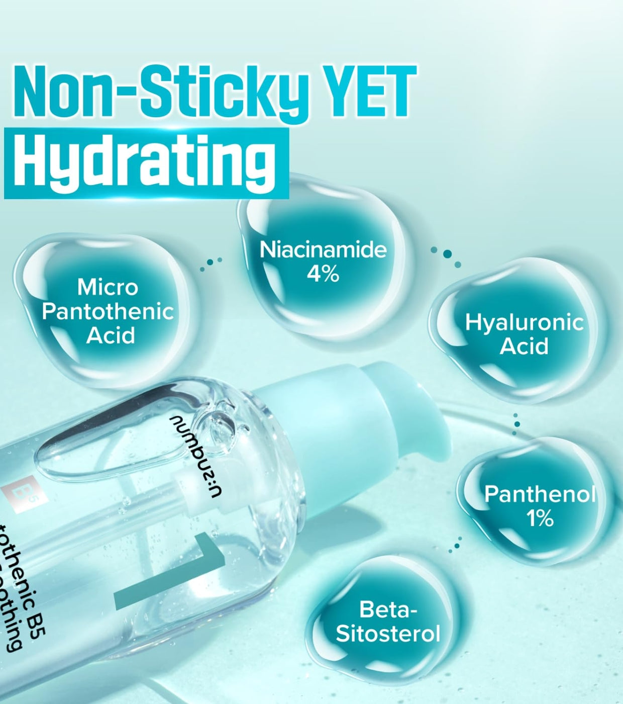 [NUMBUZIN] NO.1 PANTOTHENIC B5 ACTIVE SOOTHING SERUM (50ml)